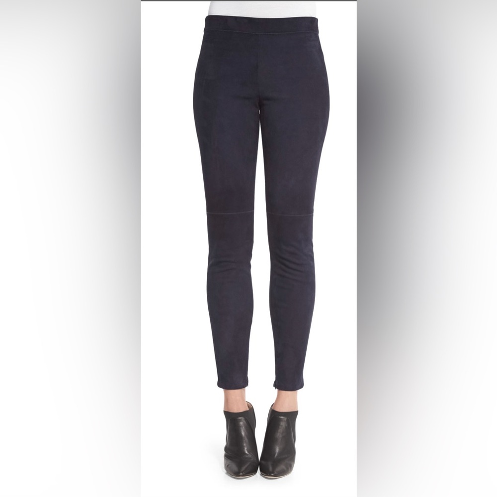 Elie Tahari, Real suede leather leggings